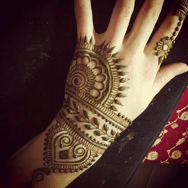 61 Easy Simple And Traditional Henna Arabic Mehndi Designs Sensod,Simple Flower Designs For Painting