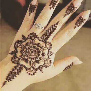 61 Easy, Simple and Traditional Henna Arabic Mehndi Designs - Sensod