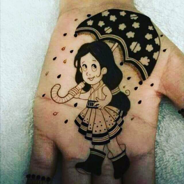 GIRL ON YOUR HAND