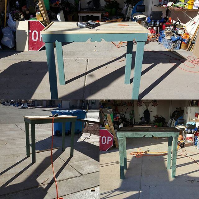 Cool and trendy pallet table designs