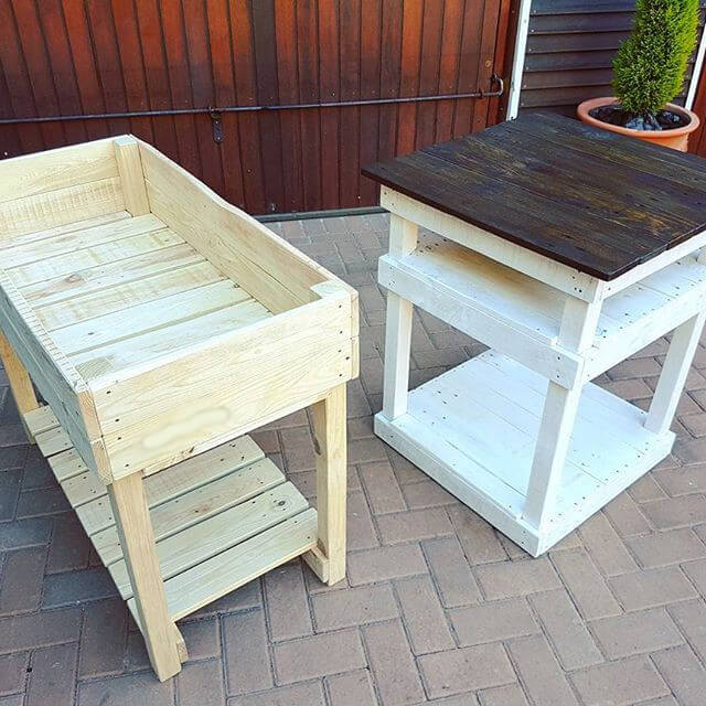 Easy to build pallet containers