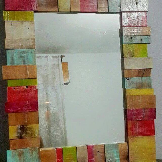 pallet picture frame