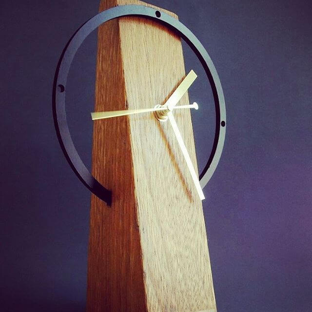 well crafted pallet clock