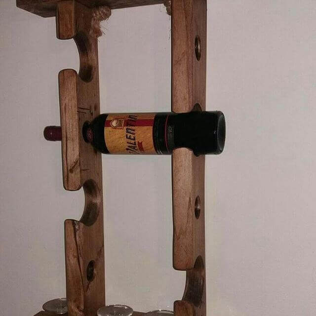 pallet wine rack for the beginners