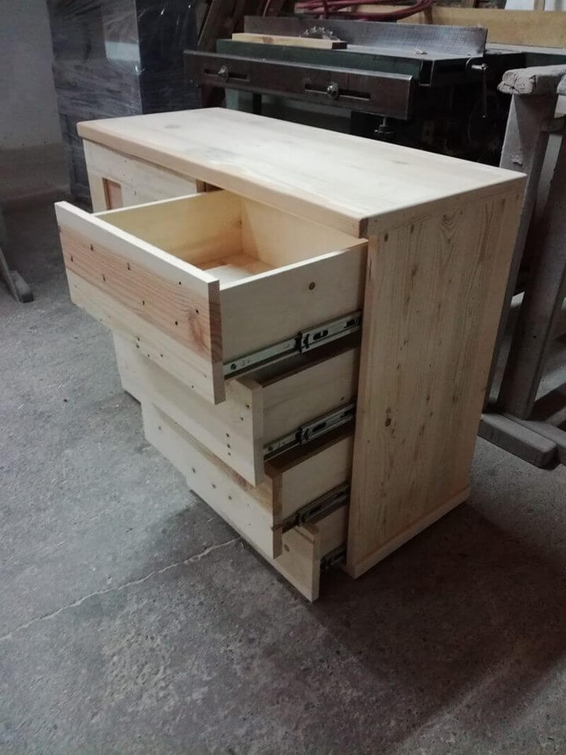 pallet computer table