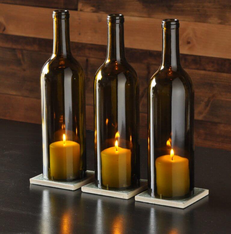 Wine Bottle Lamps