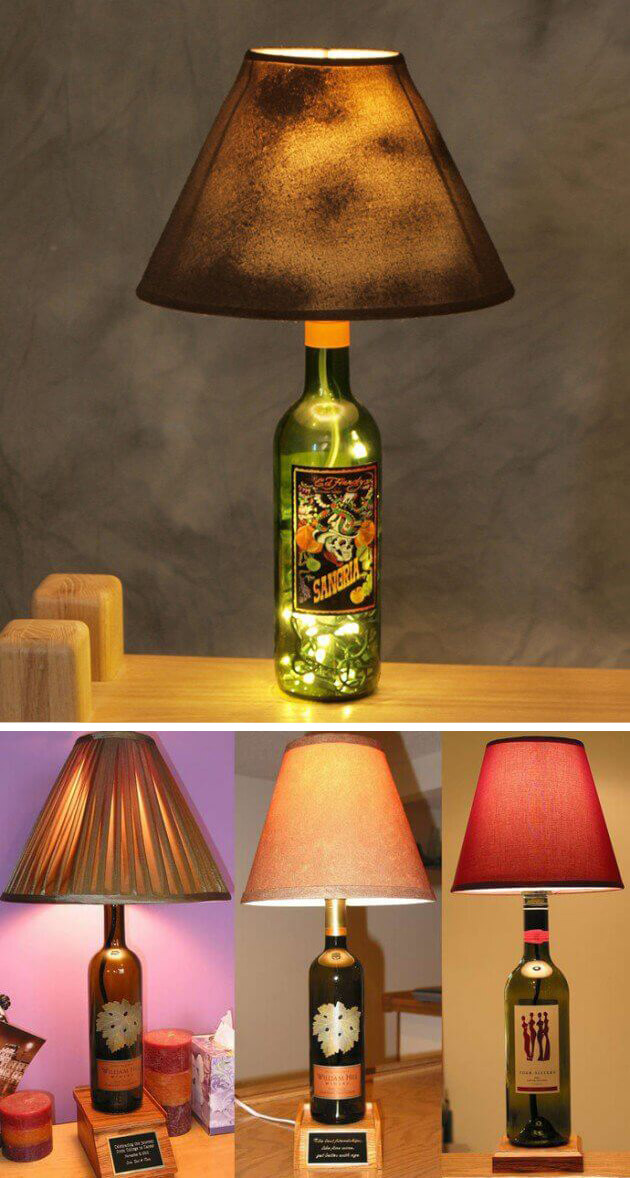 Wine Lamp