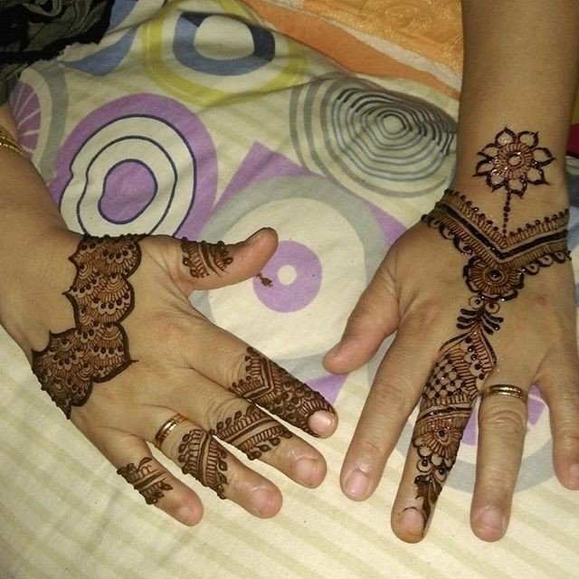 How To Apply Simple Arabic Mehndi Designs For Back Hands