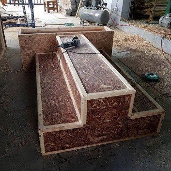 DIY Reclaimed Wood Pallet Bench sensod