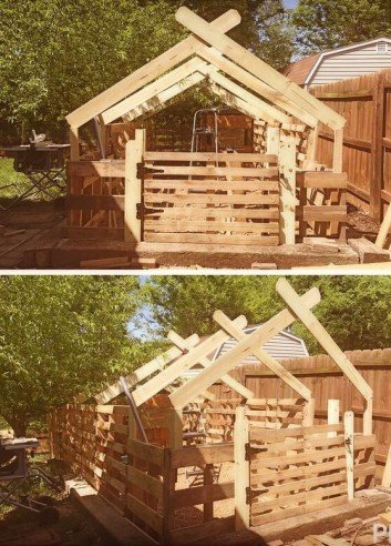 building a chicken coop for free