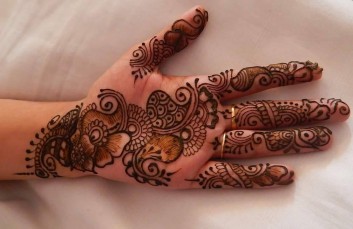 easy fronthand mehndi designs