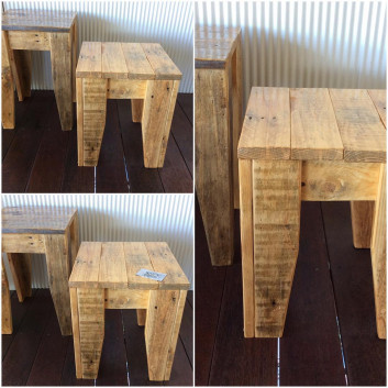 Pallet Wood Stools Projects