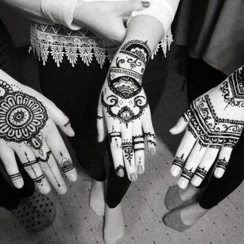 Simplest mehndi Designs For The Newcomers