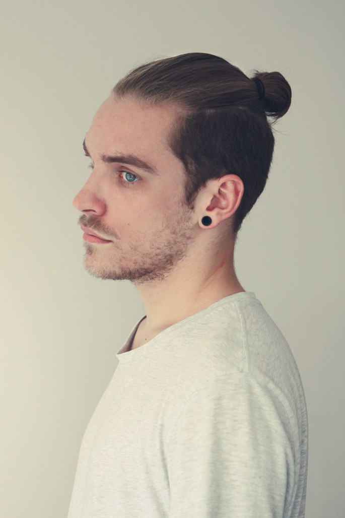 Top Knot Style Long Hairstyles For Men