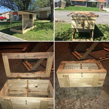 20 Free Pallet Chicken Coop Projects Ideas You Can Build Yourself