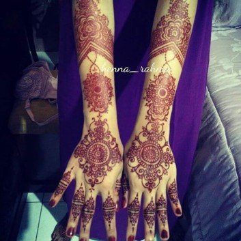 arabic bridal mehndi designs for full hands and arms