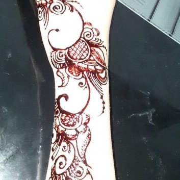 mehndi tattoo designs for hand