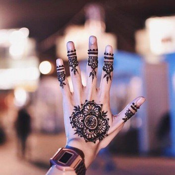 back mehndi design to be try in 2018