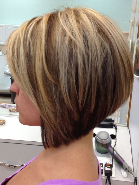 Stacked Short Bob Hairstyles & Haircuts for Women