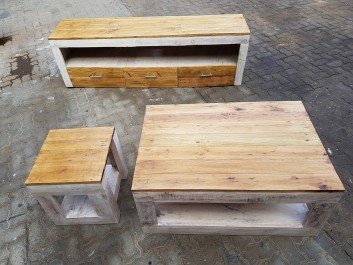 Wood Pallet Furniture Set Ideas