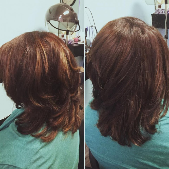 Razor Cut German Red Hair