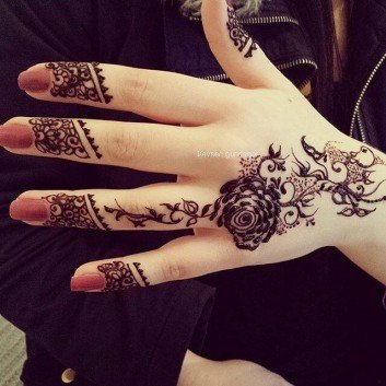 Collection Of Simple Mehndi Design For Beginners