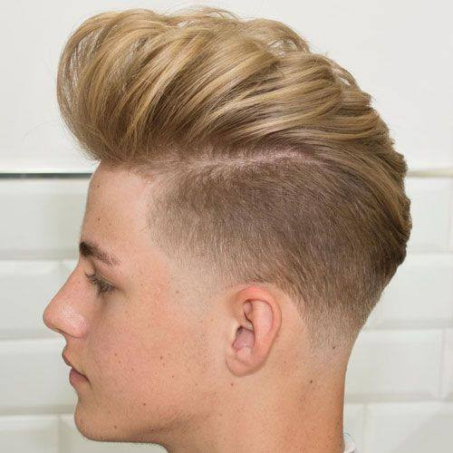 Short Two-Block Hairstyle for Men