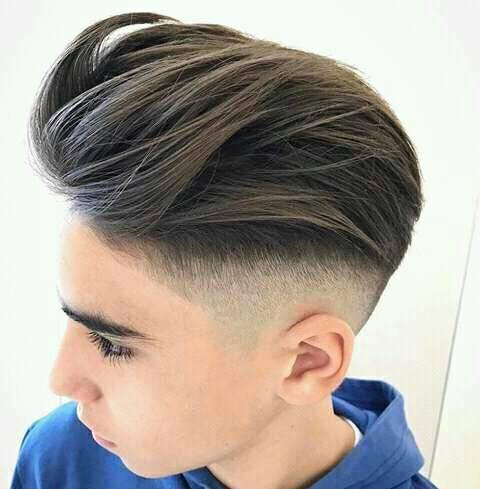 Short Two-Block Hairstyle for Men