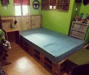 Top 20+ Recycled Pallet Side Bed Frame ideas