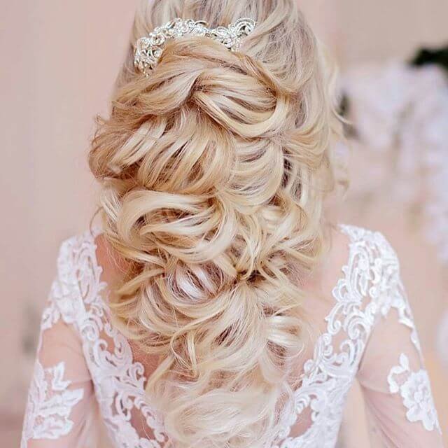 wedding hairstyles long hair