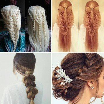 34 Easy Women Hairstyles for Long Hair on Festivals