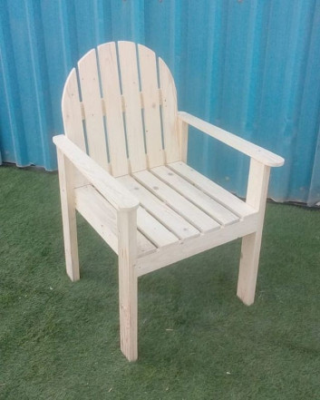 Pallet outdoor furniture chair