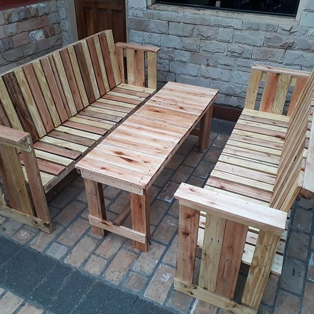 Pallet outdoor furniture ideas