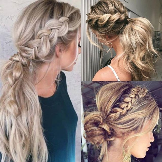 Pony Tail braided hairstyles