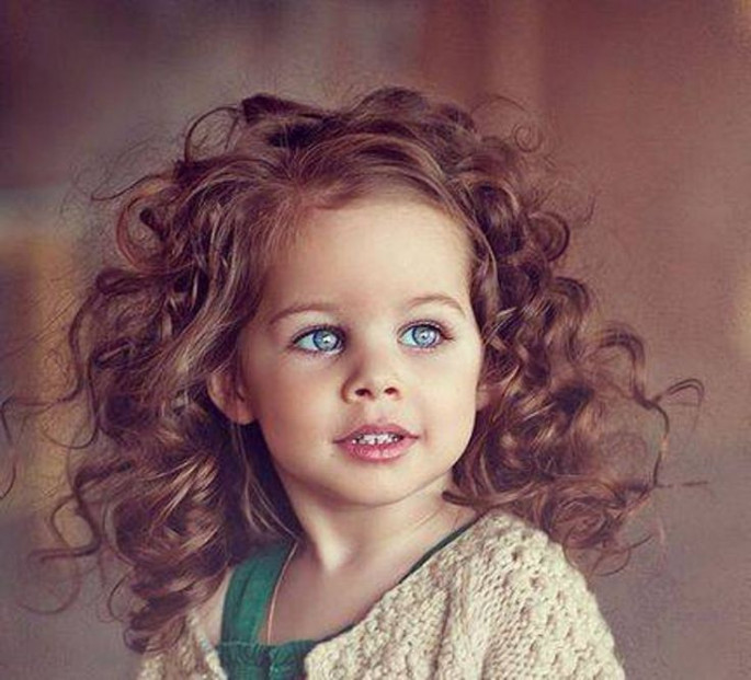 Mischievous Curls Hairstyles for Little Girls