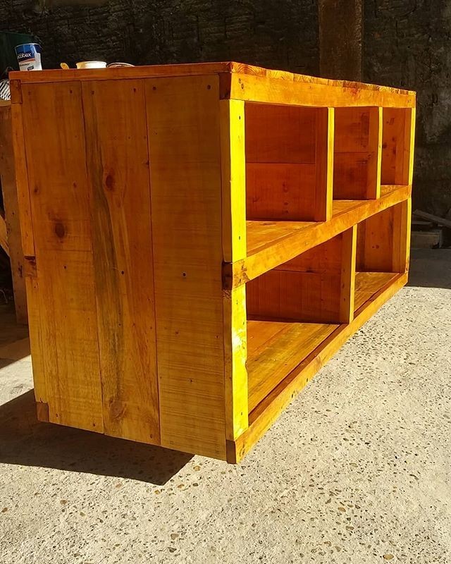 pallet cabinet storage project ideas