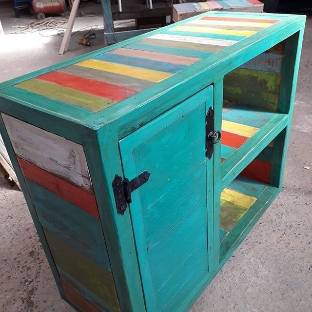 pallet table with drawer ideas