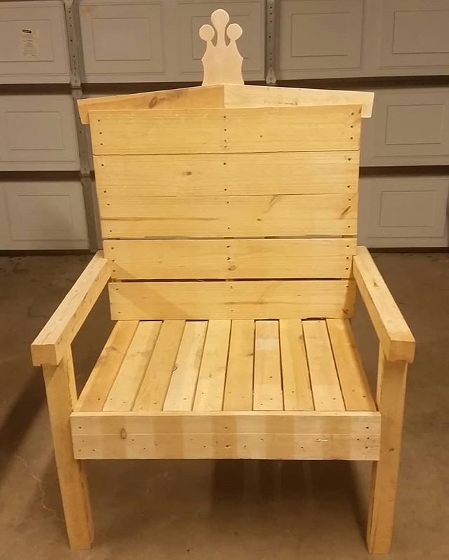 pallet chair wood ideas
