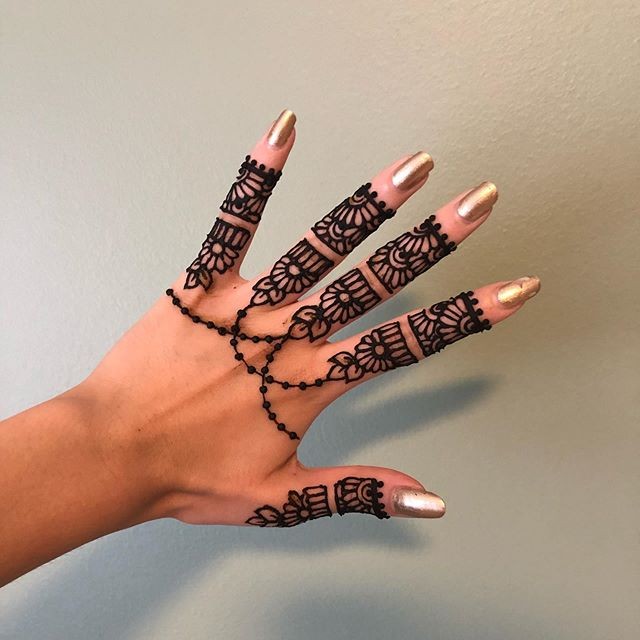 indian fingers mehndi designs ideas