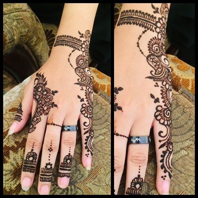 Top 20 Front And Back Hands Simple Mehndi Designs Ideas