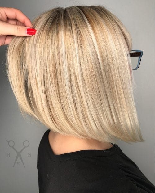 Angled Bob Asian Hairstyles for Girls