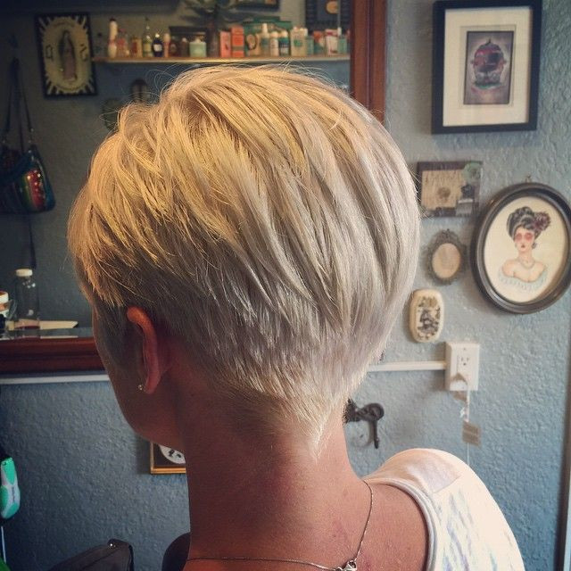 Wedge Short Haircuts & Hairstyles for Thick Hair