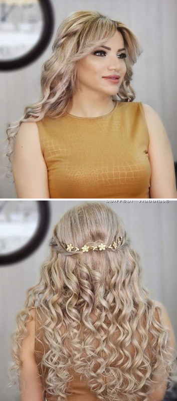Long Curly Hairstyles For Summer