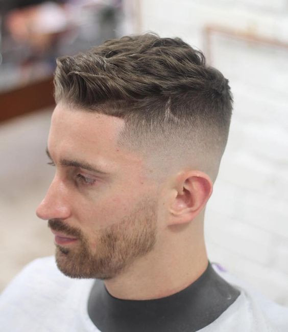 Faded Under-Cut Short Hairstyles for Men with Fine Hair
