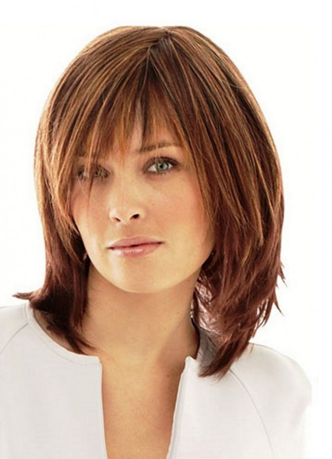 Ultimate Mid Shag Hairstyles for Women Over 50s
