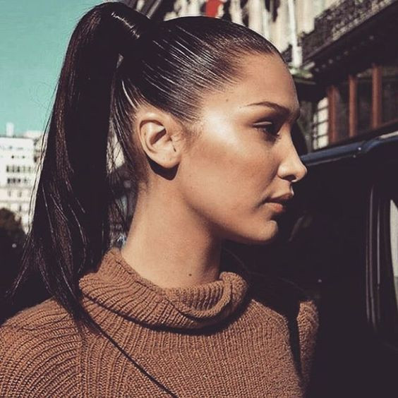 Tight High Pony Tails Asian Hairstyles For Women