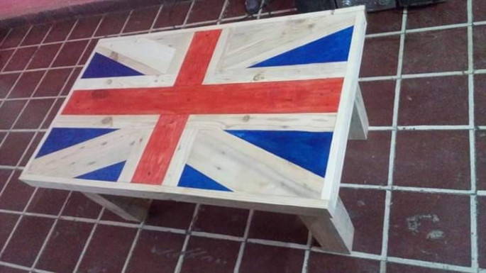 Pallet coffee table 