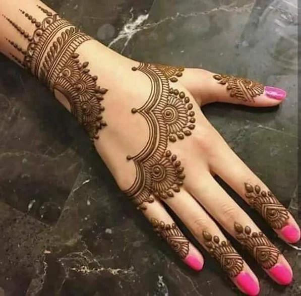 Simple and Easy Mehndi Designs for Eid