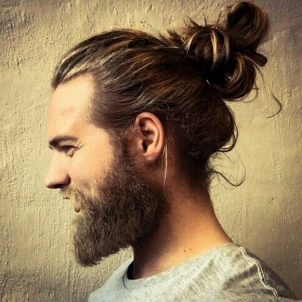 Pony Style Long Hairstyles For Men