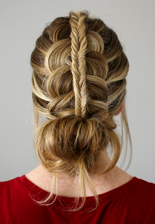 A Lifesaver Braided Bun Hairstyles